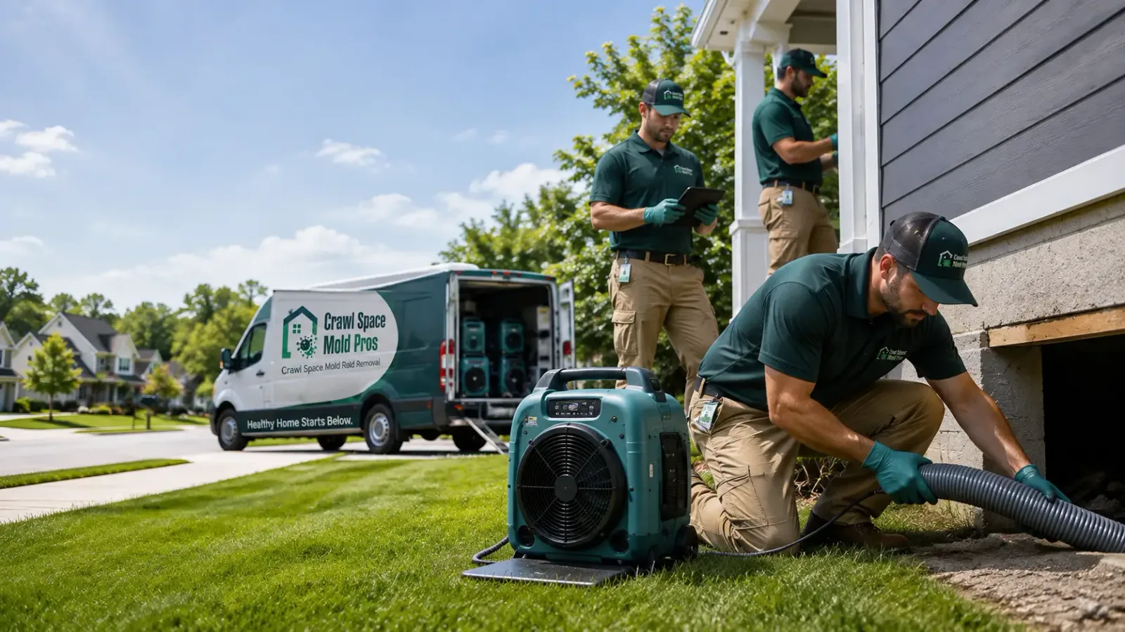 Crawl Space Mold Removal in Ashton, IL